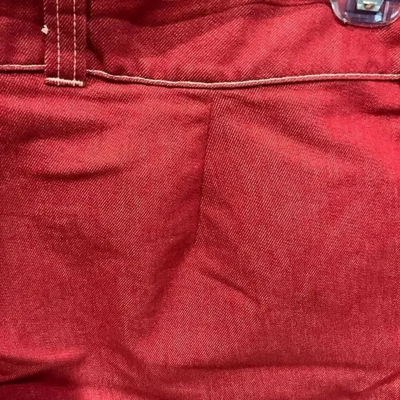 PARADOX red heather, cropped jeans - Picture 5 of 6